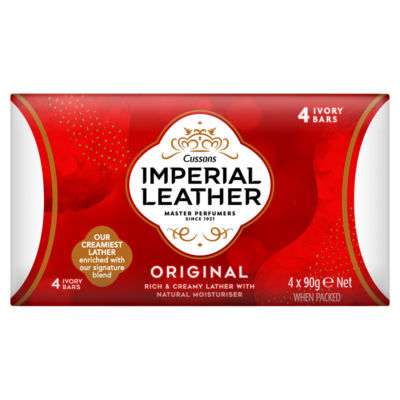 Imperial Leather Soap Original 4x90gm