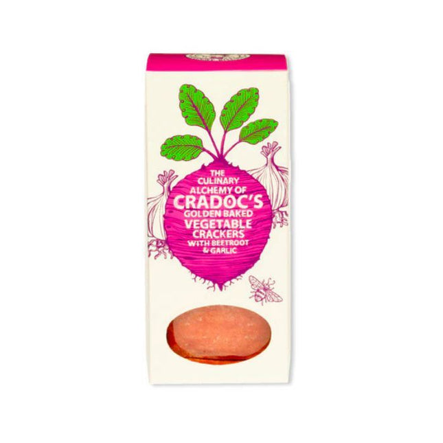 Cradocs Beetroot and Garlic Cracker 80g