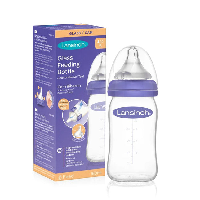 Lansinoh Glass Feeding Bottle 160ml