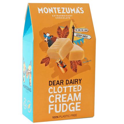Montezumas Dear Dairy Vanilla Clotted Cream Fudge carton 150g