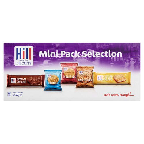 Hill Mini Pack Selection 100 x 3pk 3.24kg