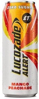 Lucozade Alert Zero Mango & Peachade £1 PMP 500ml