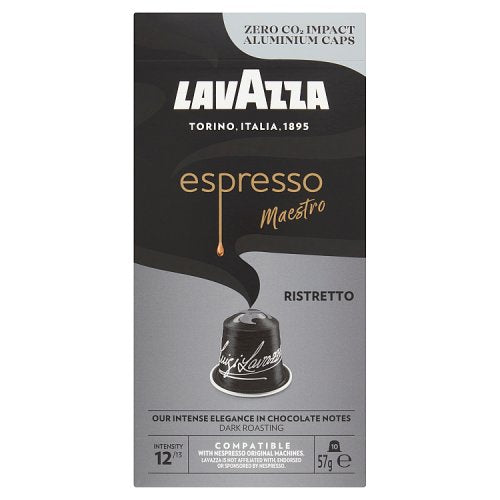 Lavazza Ristretto Alum Nespresso Caps 57g