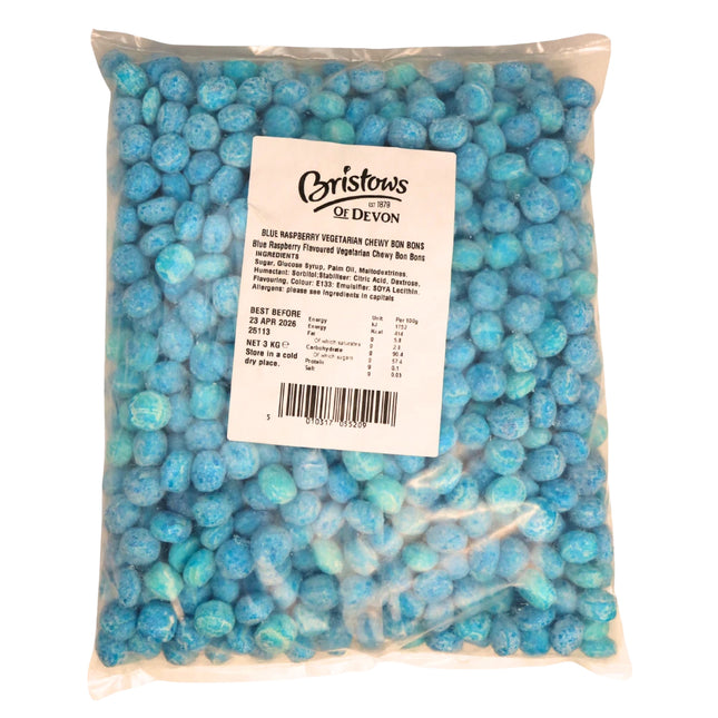 Bristows Blue Raspberry Bulk Traditional Bonbons 3kg