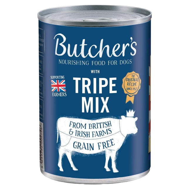 Butcher's Tripe Dog Loaf Food Tin 400g