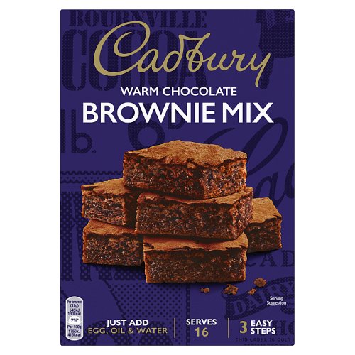 Cadbury Cad Chocolate Brownie Mix 350g