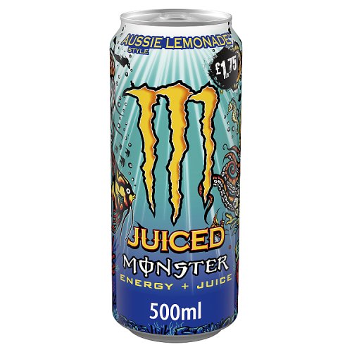 Monster Aussie Lemonade PMP £1.75 500ml