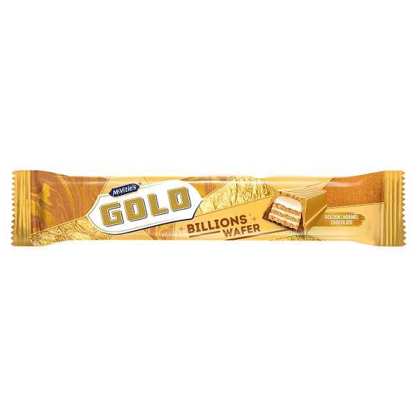 McVitie's Gold Billion Chocolate Wafer Bar 39.5g