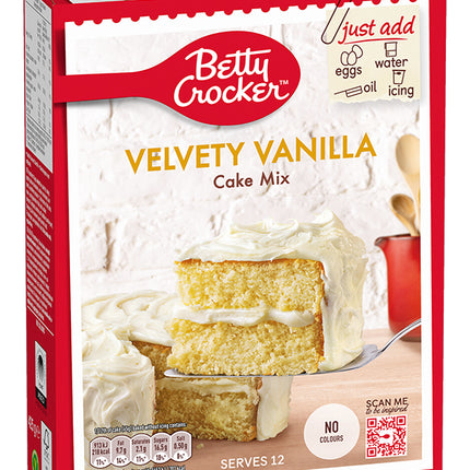 Betty C Velvety Vanilla Food Cake Mix 425G