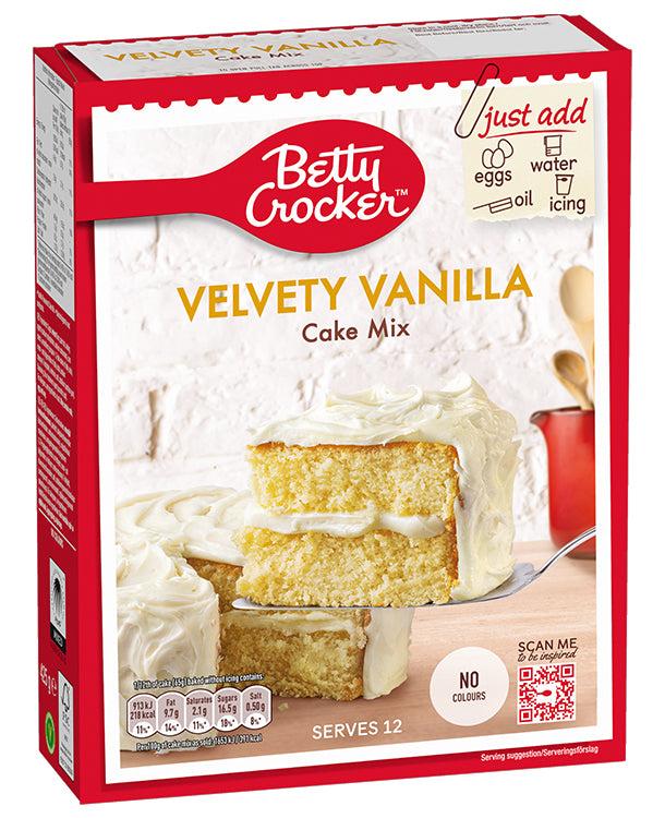 Betty C Velvety Vanilla Food Cake Mix 425G