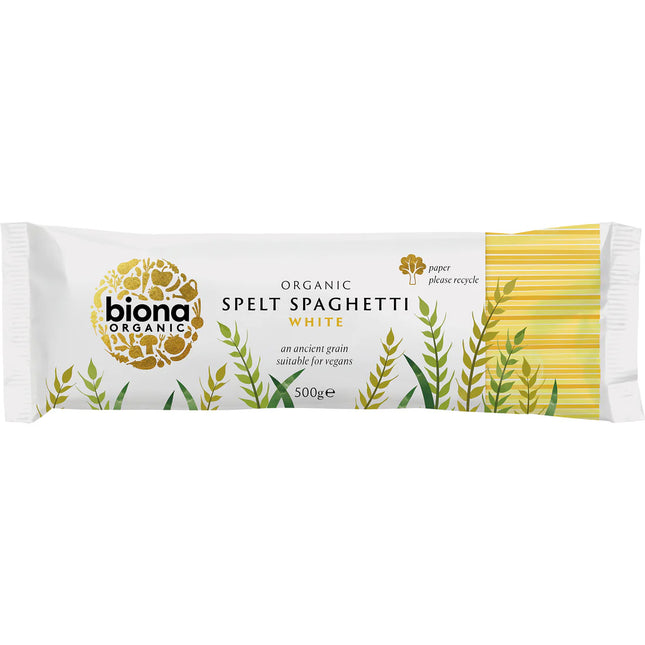 Biona Organic Spelt Spaghetti White 500g