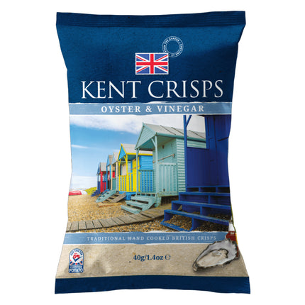 Kent Crisps Oyster & Vinegar 40g