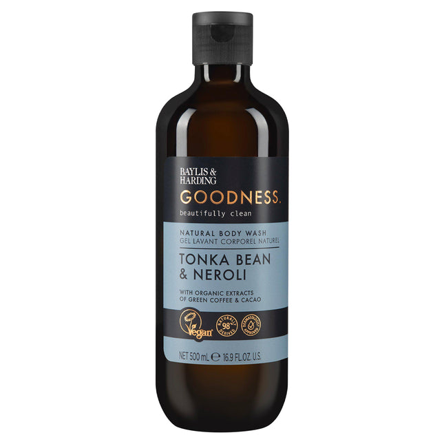 Baylis & Harding Goodness Tonka Bean & Neroli Body Wash 500ml