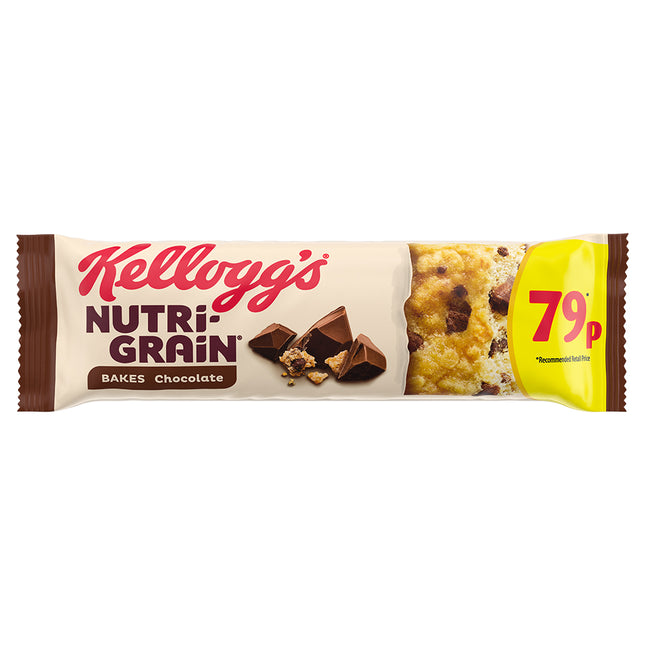 Nutri Grain Bakes Chocolate 45g 79p PMP