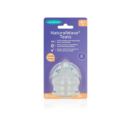 Lansinoh Slow Flow Teat 2 Pack