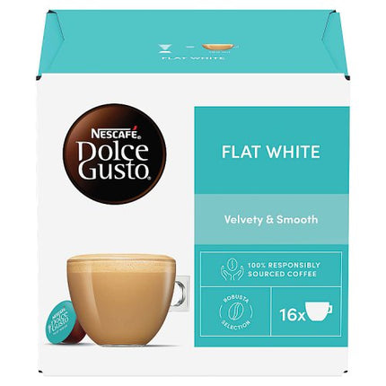 Nescafe Dolce Gusto Flat White 16 Capsules 187.2g