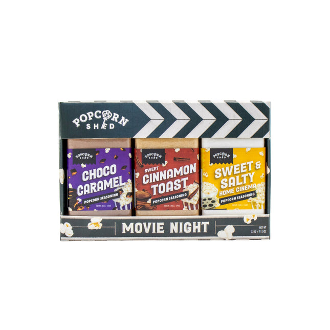 PopCorn Shed Movie Night Popcorn Seasoning Kit 325g