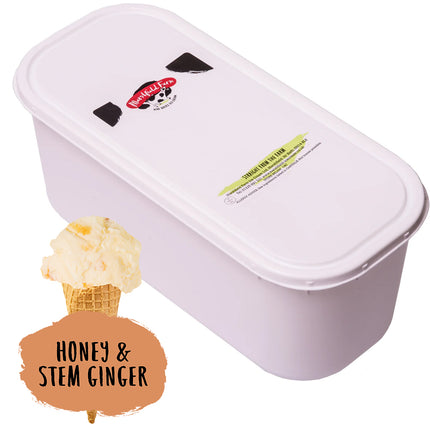 Marshfield Farm Real Dairy Ice Cream Honey & Stem Ginger 5l