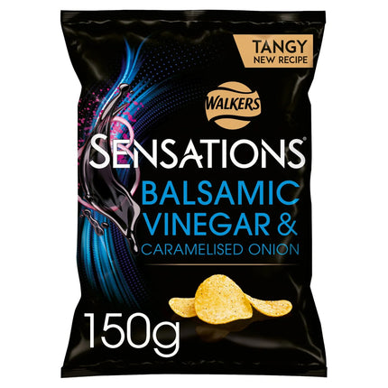 Walkers Sensations Balsamic Vinegar & Caramelised Onion 150g