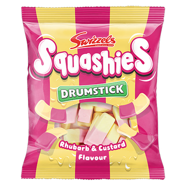 Swizzels Squashies Rhubarb & Custard 140g