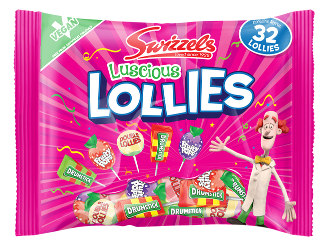 Swizzels Luscious Lollies SRP 354g