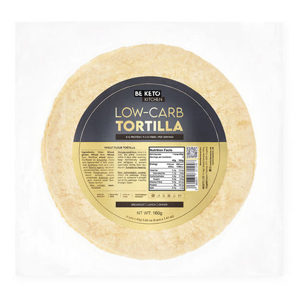 BeKeto Low Carb Tortilla 160g