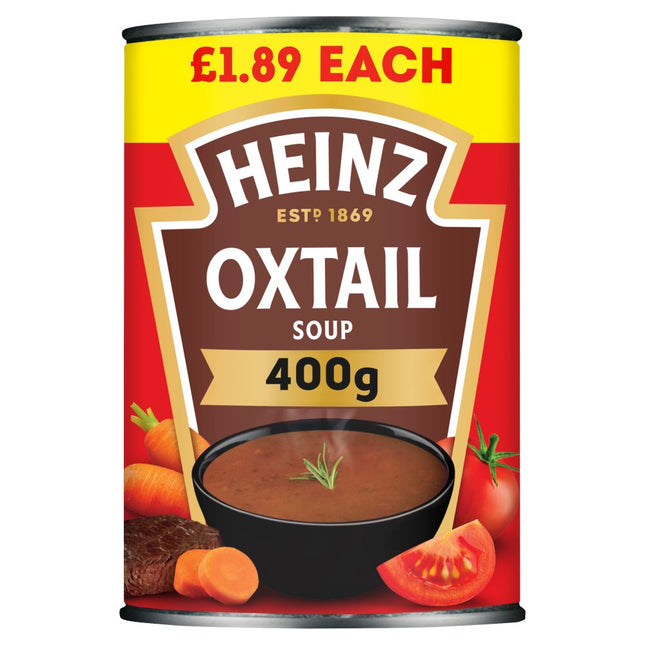 Heinz Oxtail Soup PMP £1.89 400g