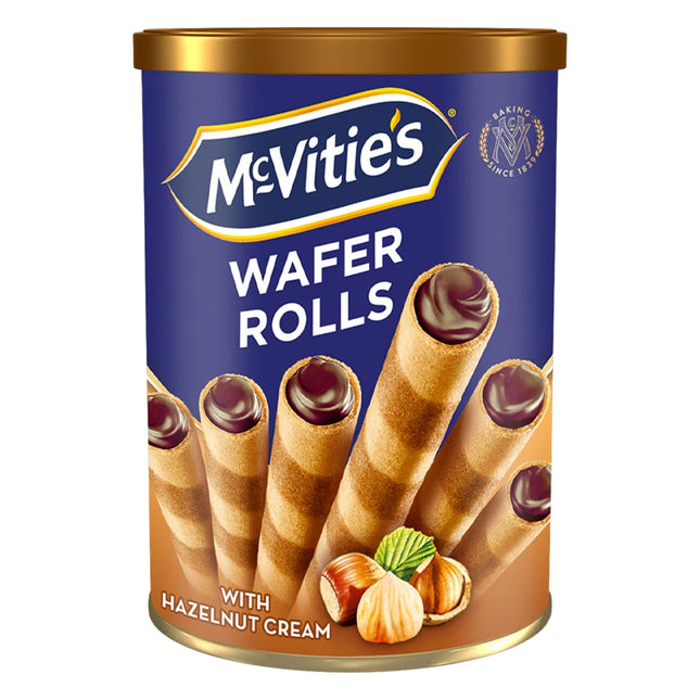 McVitie's Hazelnut Wafer Rolls 170g