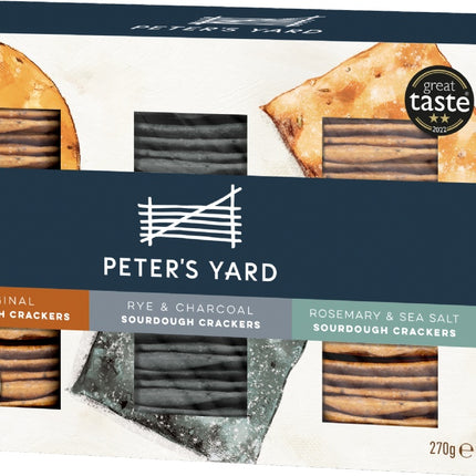 Peter's Yard Selection Box Sourdough Crackers 270g