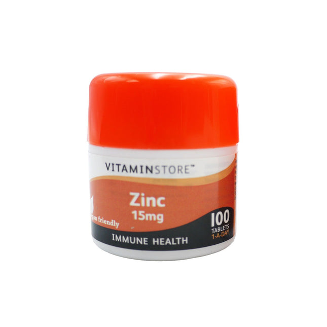 Vitamin Store Zinc 15Mg Tablets 100s