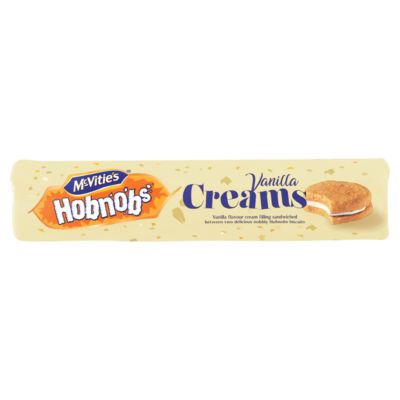 McVitie's Hobnobs Vanilla Creams Biscuits 160g