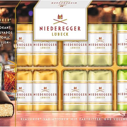 Niederegger Liqueur Assortment Of Marzipan Mini Loaves In Gift Box Gift Box 200g