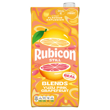 Rubicon Still Blends Yuzu Pink Grapefruit 1L