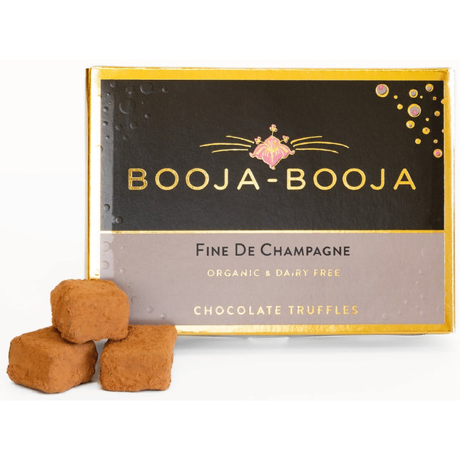 Booja Booja Fine de Champagne Chocolate Truffles - Eight Truffle Pack 92g