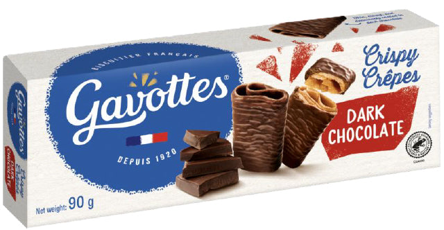 Gavottes Brittany Crepes - Dark Chocolate 90g