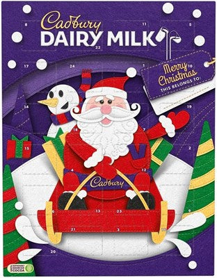 Cadbury Dairy Milk Advent Calendar Hod 90G