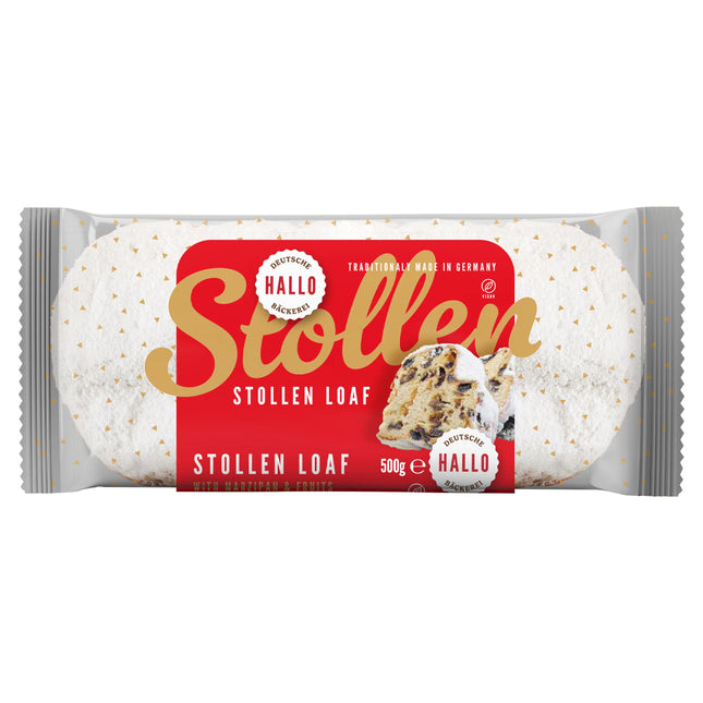 Hallo Deutsche Marzipan Stollen Loaf 200G