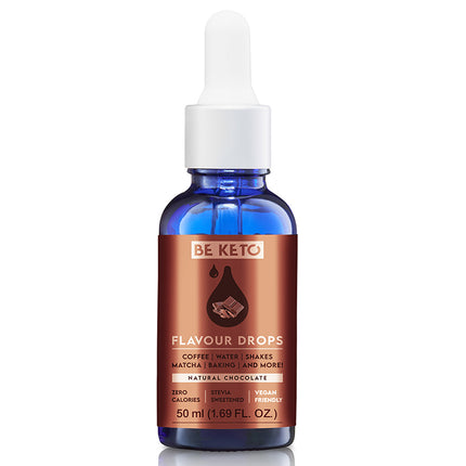BeKeto Flavour Drops Natural Chocolate 50ml