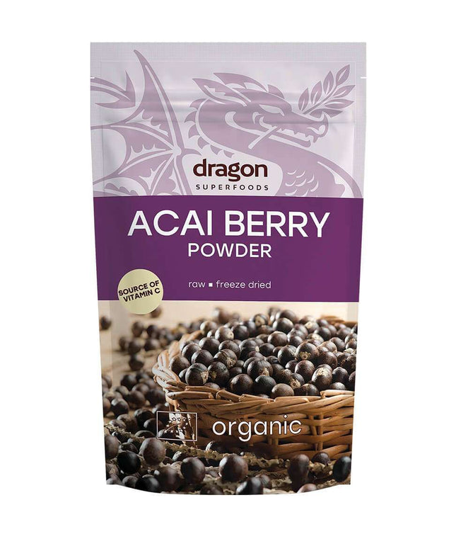 Dragon Superfoods Acai Berry Powder, Freeze Dried 75G