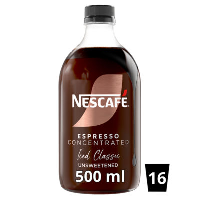 Nescafe Espresso Concentrate Iced Classic Unsweetened 500ml