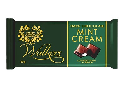 Walkers - Bar - Dark Chocolate - Mint Cream 100g