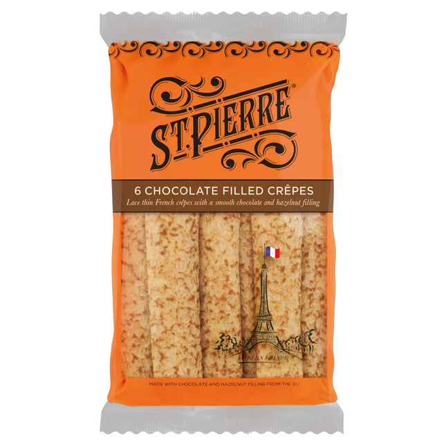 St Pierre Chocolate Crepes 6 Pack