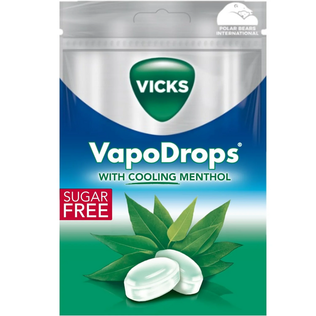 Vicks VapoDrops - Menthol 72g