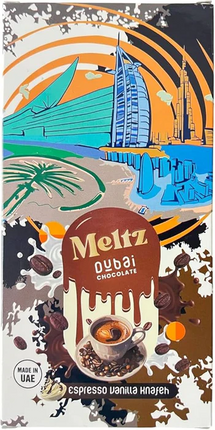 Meltz Dubai Chocolate Espresso Vanilla Knafeh 192g