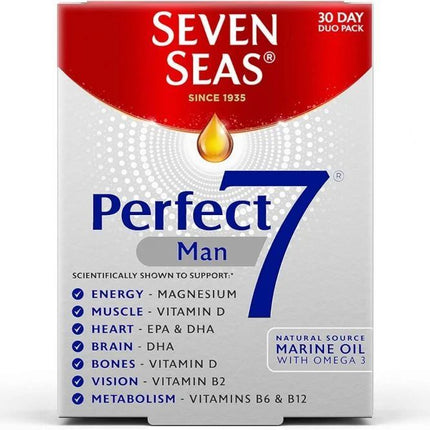 Seven Seas Perfect 7 Man (30 Capsules + 30 Tablets)