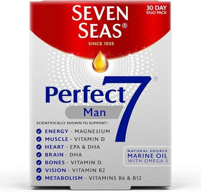 Seven Seas Perfect 7 Man (30 Capsules + 30 Tablets)