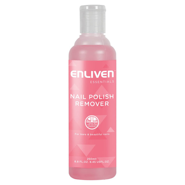 Enliven Nail Polish Remover 250ml Essentials Pink