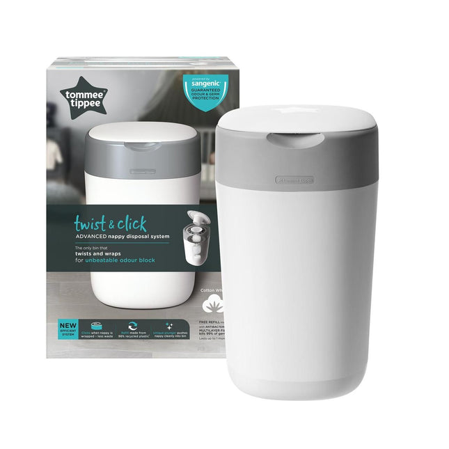 Tommee Tippee Twist & Click Nappy Disposal Tub