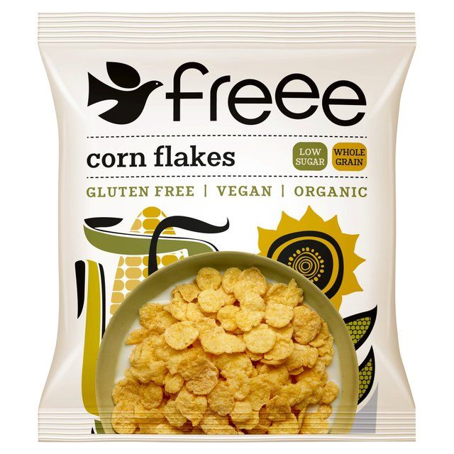 Doves Farm Organic & Gluten Free Corn Flakes Single Serve Sachets 30g