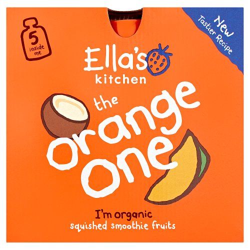 Ella's Kitchen Smoothie Fruit - Orange One (5 x 90g) MP